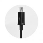 Kabel USB - MicroUSB (długa końcówka - 8 mm)